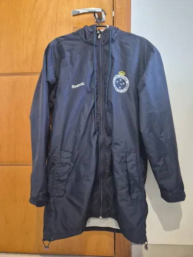 Jaqueta Parka Corta-Vento Cruzeiro Original Reebok - Resistência à água.