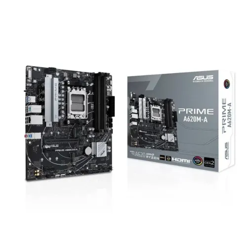 Placa-Mãe ASUS PRIME A620M-A AM5 DDR5 - Impecável - Aceito Trocas
