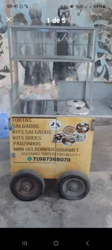 Vendo carrinho de lanche 