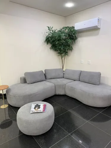 Sofá com Puff