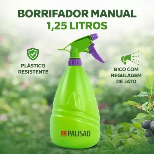 PULVERIZADOR MANUAL 1,25 LITROS PALISAD
