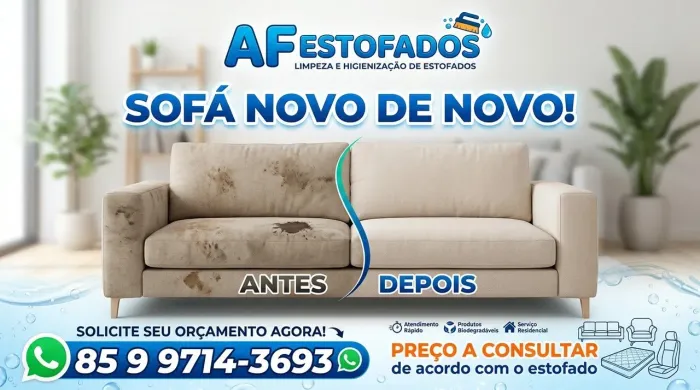 LIMPEZA DE ESTOFADOS