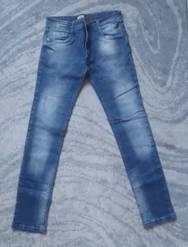 Calça jeans masculina azul