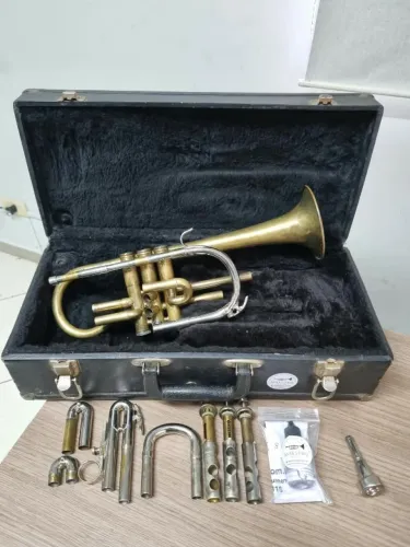 Trompete Cornet Weril Master Sib - Parcelo no Cartão - Envio p/ todo Brasil - OLX PAY