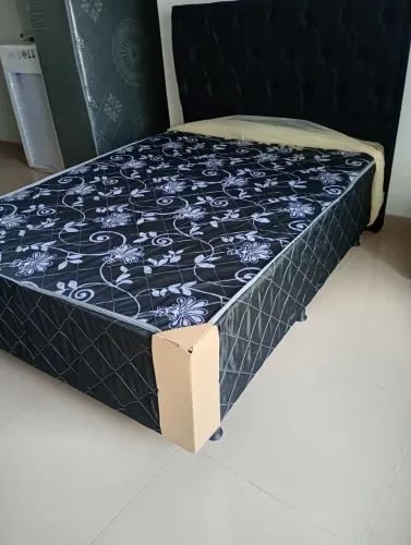Cama box casal nova