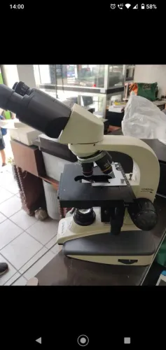 Microscópio Biológico Binocular Bioval - Ler Descrição Anúncio