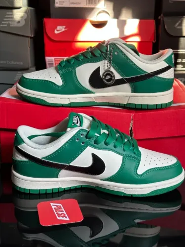 nike dunk low lottery pack - malachite - tamanho 37, original #844