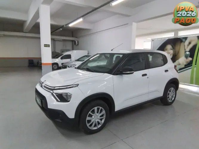 Citroen C3 Live Pack 1.0 Flex 6V 5P Mec. 2023