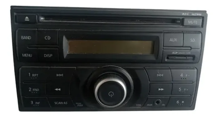 Rádio Som Cd Player Original Nissan March Versa 11d3358n01