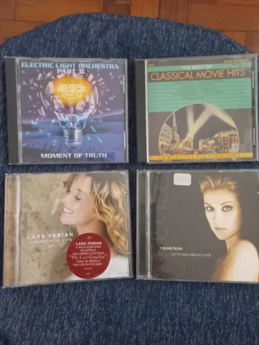 4 CDs de músicas internacionais 