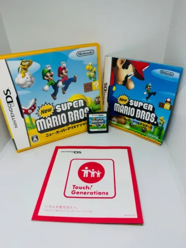 NEW SUPER MARIO BROS Jogo Nintendo Ds - Jogos Originais - Leia a Descrição!!