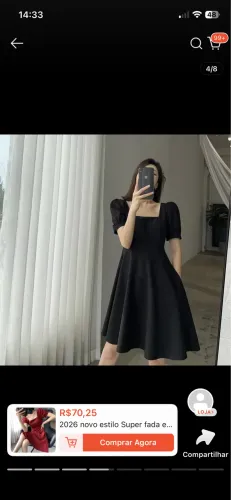 Roupa novas é usado