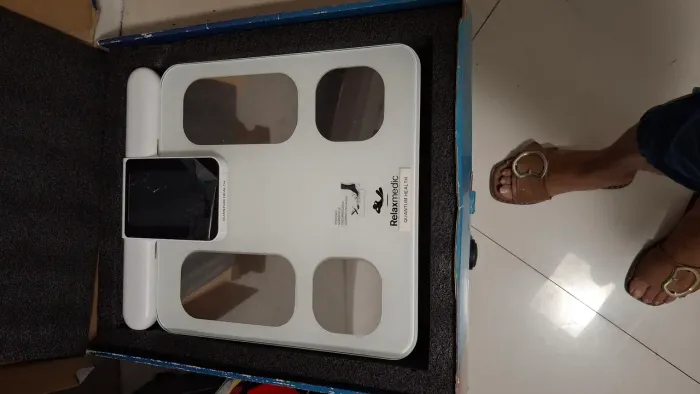 Balança Bioimpedância Profissional Relaxmedic Bodyscan Pro - 8 Eletrodos (Com Bastão)