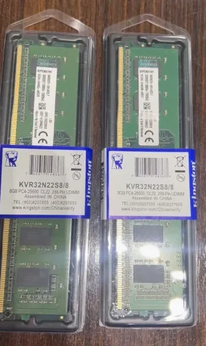 Memória 16gb 3200MHz ddr4 2x8 Kingston