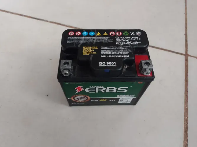 Bateria para moto até 300c