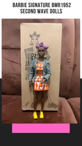 BARBIE BMR COM CABELO ROXO CORPO MTM