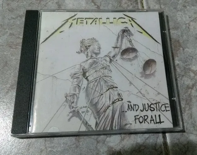Cd Metallica ... and justice for all - Novíssimo