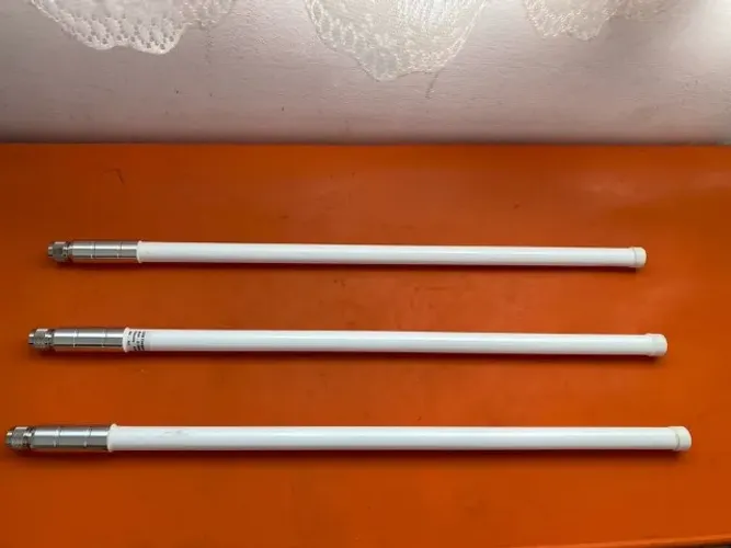 kit 3 Antena base de rádio amador VHF de fibra de vidro 43.2 cm