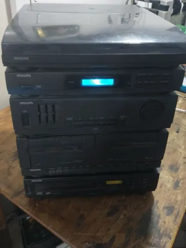 Som Philips toca discos leia o anúncio 