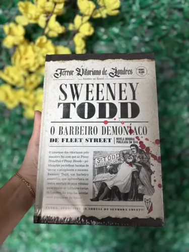 Livro Sweeney Todd: o barbeiro demoníaco de Fleet Street (Darkside).