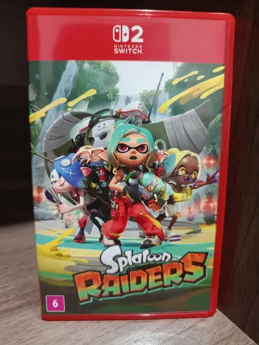 Splatoon Raiders Nintendo Switch 2 - Semi Novo Zero - Perfeito Estado !