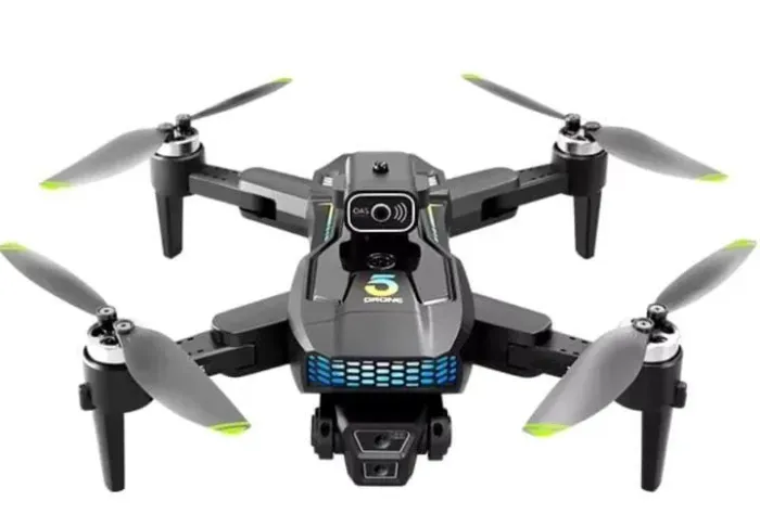 Drone profissional GPS câmera 4K estabilizador alcance 1km é 200 com duas baterias retorno