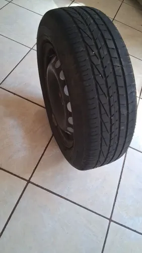Roda + Pneu aro 14 
