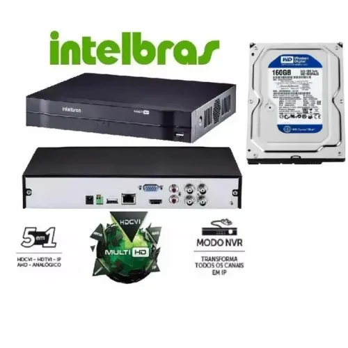 Dvr Intelbras MHDX 1104-c 500gb