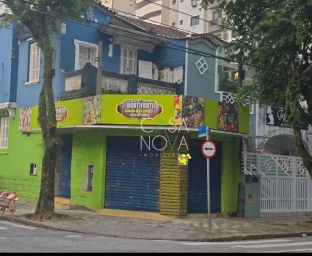 Sobrado com 3 dormitórios para alugar, 200 m² por R$ 12.300,00/mês - Pompéia - Santos/SP