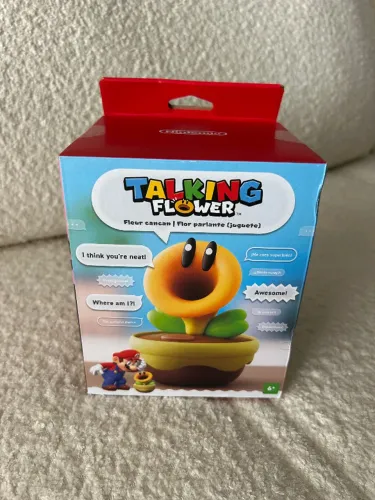 Talking Flower Super Mario Nintendo Flor Falante