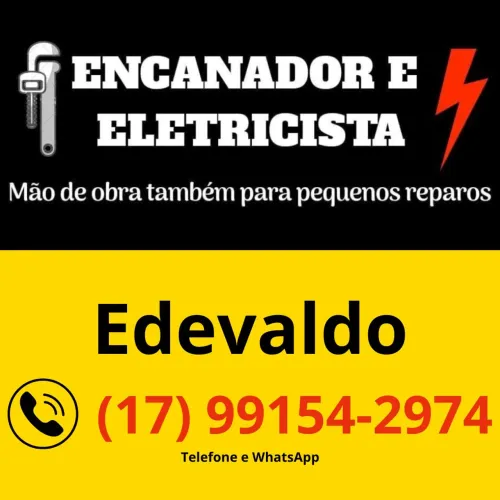 Serviços - Encanador e Eletricista<br>