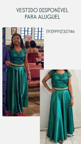 Vestidos disponíveis para aluguel
