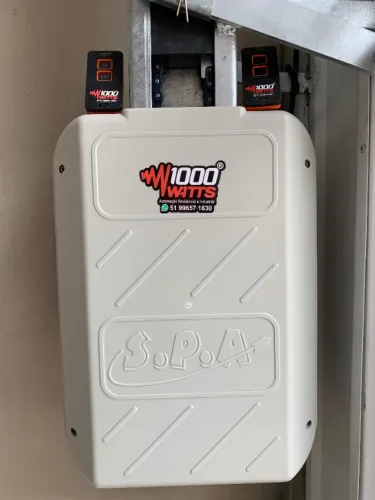 Motor de portao de corrente basculante marca SPA