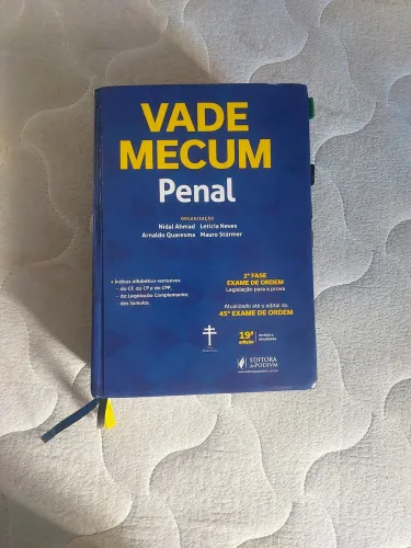 Vade Mecum penal o kit com o caderno de atividades