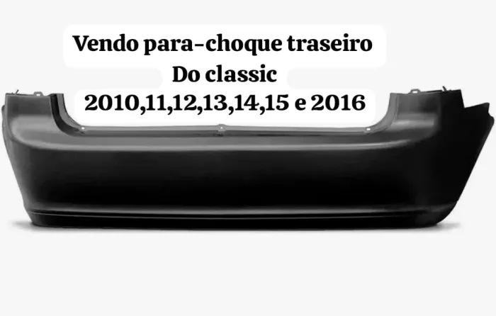 Vendo para-choque traseiro classic