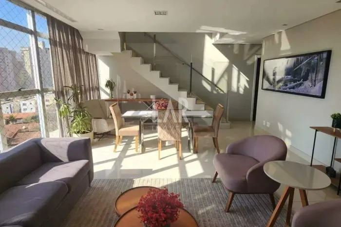 Cobertura à venda, 4 quartos, 4 suítes, 4 vagas, Luxemburgo - Belo Horizonte/MG