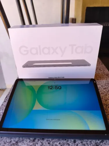 Samsung Galaxy Tab S10 FE 5G 128GB 8GB RAM + S Pen + Capa | Tela 10,9" 90Hz