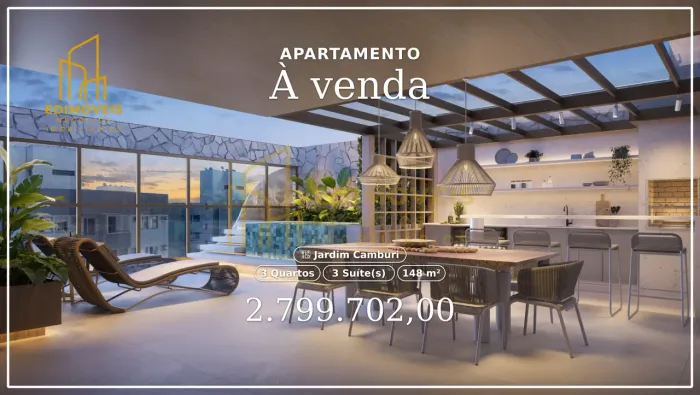 Cobertura Lineares Quartzo by Mivita: Estilo e Conforto em Jardim Camburi