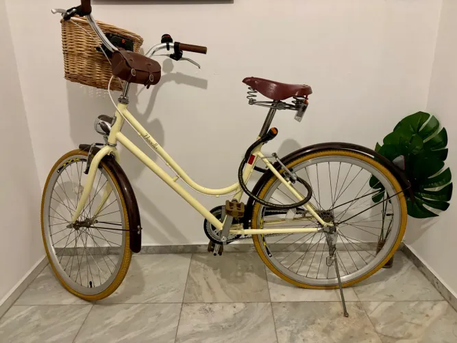 Bicicleta italiana vintage style retrô