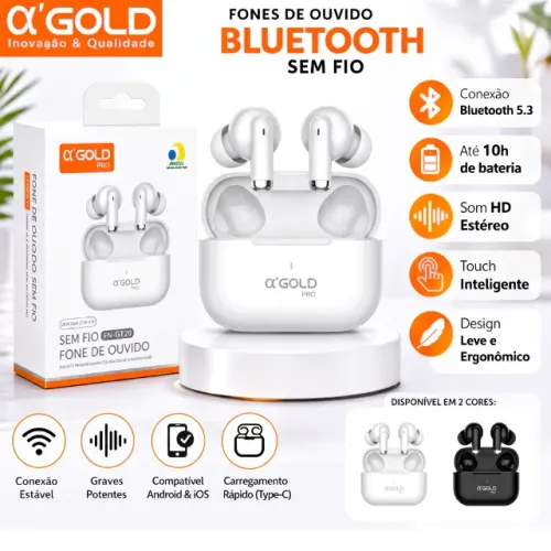 a'gold mini portátil bluetooth 5.4