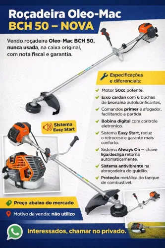 Vendo roçadeira,Máquina de cortar grama