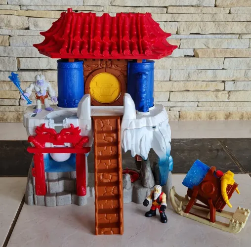Castelo yeti imaginext