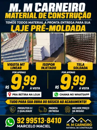 Laje pré moldada