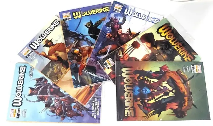 Wolverine, Revistas do Número Um ao Seis. Novas e LACRADAS. Leia a Descrição!