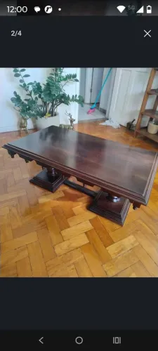 Mesa de centro madeira pura 