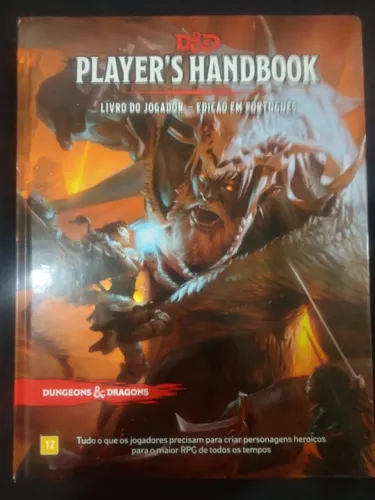 RPG - D&D Livro do Jogador - 5.0 - Português.
