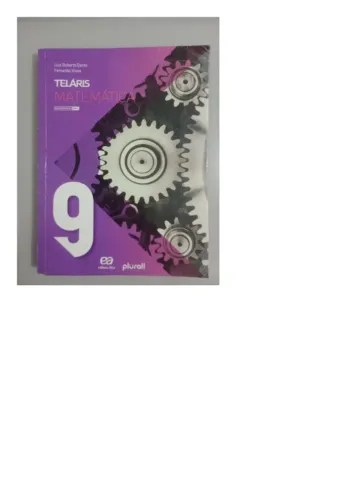Livro didático de Matemática com caderno de atividades - 9º ANO