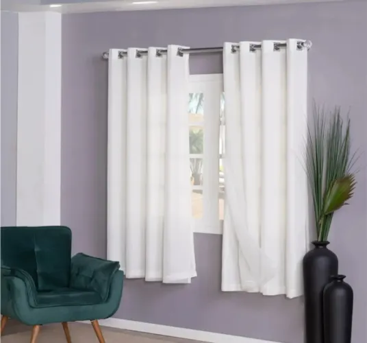 CORTINA BLACKOUT PVC COM VOIL 2,60L X 1,70A