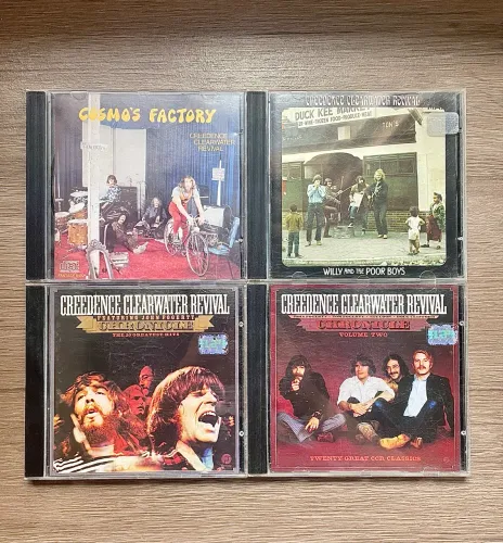 Coleção de CDs Creedence