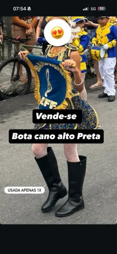 Bota infantil feminina
